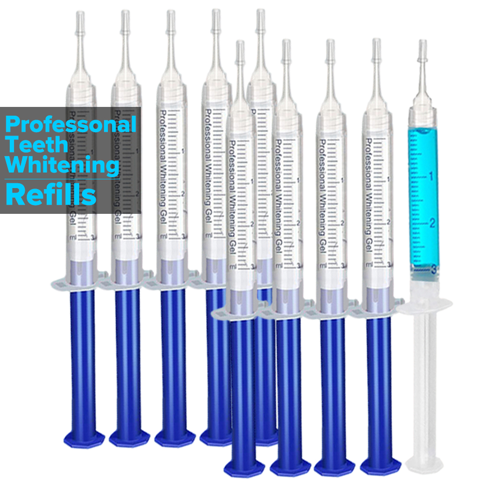 Teeth Whitening Doctor - 치아 미백 젤 리필 주사기 치아