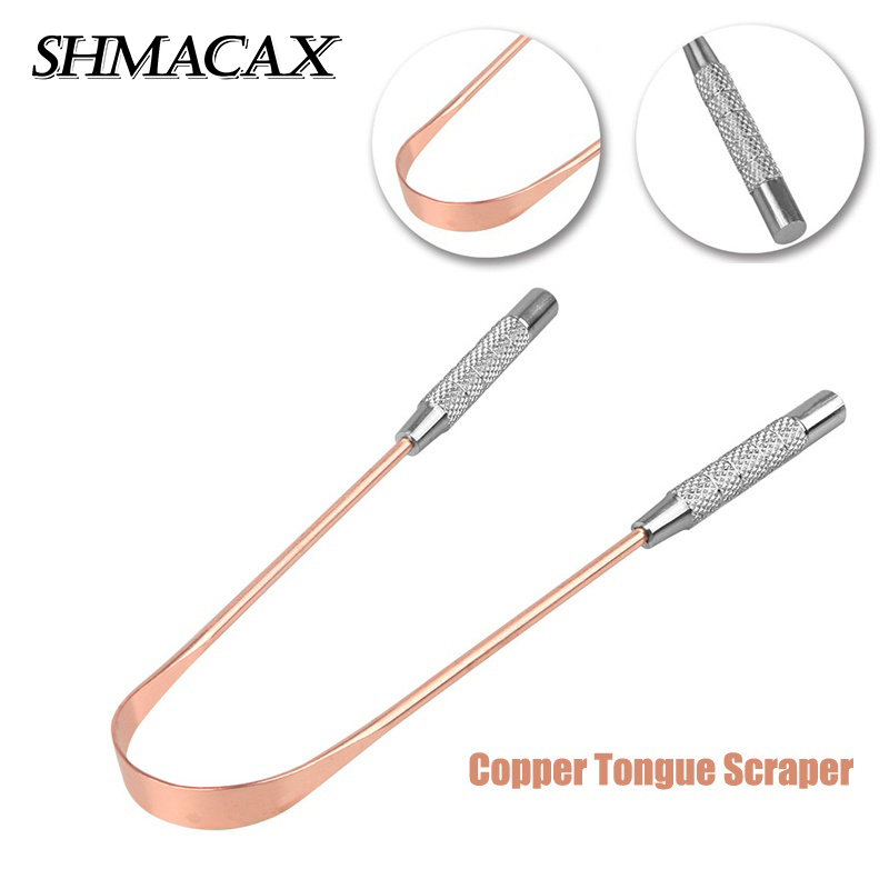1PCS 구리 혀 스크레이퍼 구강 혀 클리너 브러시 혀 - Tongue Scraper Metal 리뷰 및 가격