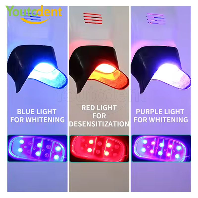 전문 치과용 3색 광 램프 치아 미백기 미백 촉진 장치 - Teeth Whitening Led 리뷰 및 가격