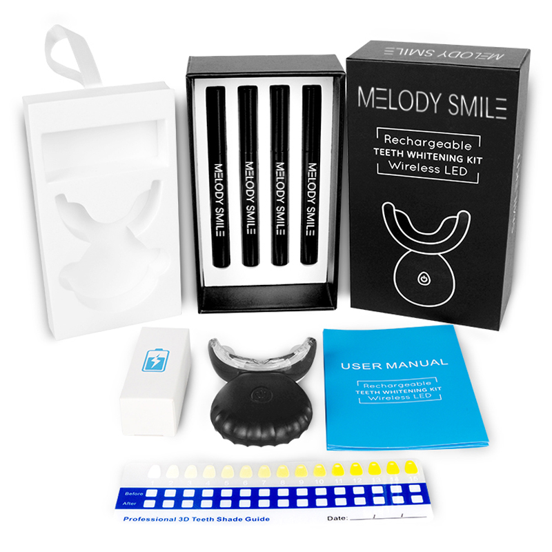 무선 블루라이트 LED 치아 미백 키트 가정용 램프 개 - Teeth Whitening Logo 리뷰 및 가격