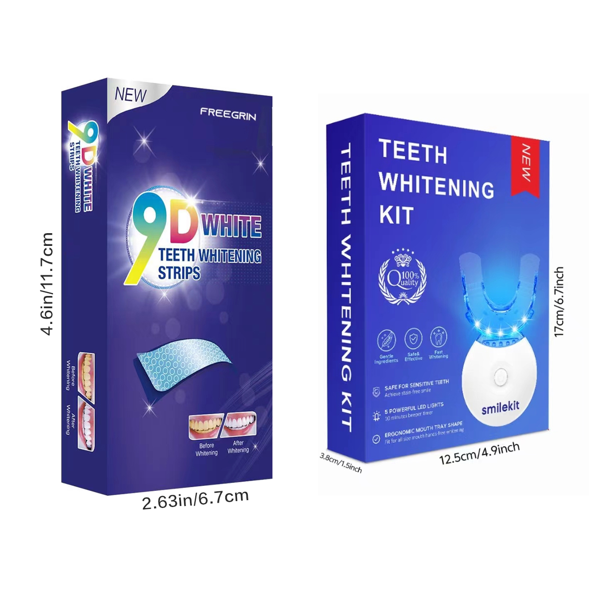 치아 미백 키트 - LED 조명 치아 미백제 5개, 마 - Teeth Whitening Doctor 리뷰 및 가격