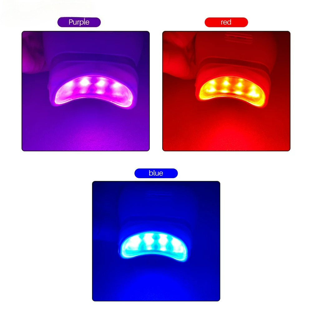 조절 가능한 3색 LED 치아 미백 촉진기 치과용 냉광 - Teeth Whitening Led 리뷰 및 가격