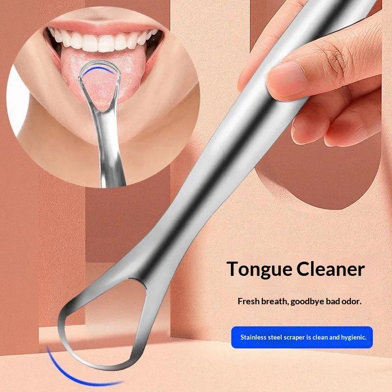 스테인리스 스틸 혀 스크래퍼 세트, 재사용 가능한 금속 - Tongue Scraper Metal 리뷰 및 가격