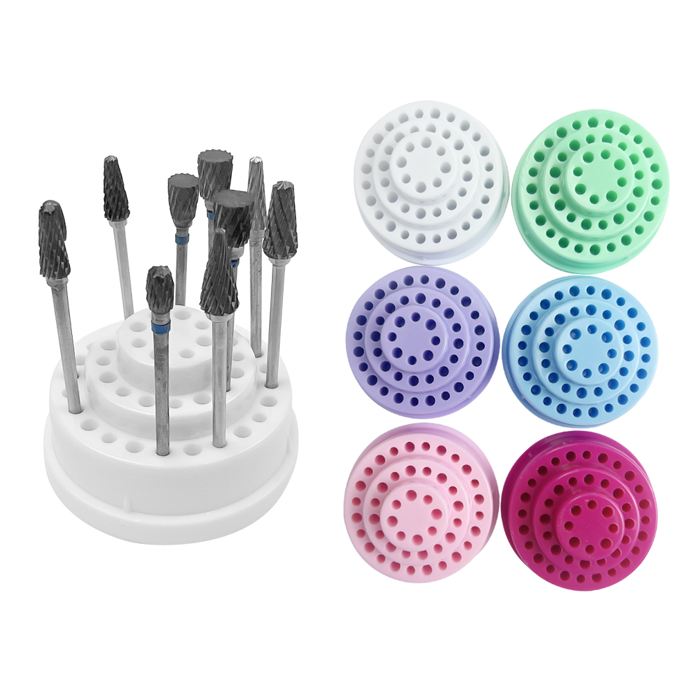 치과 Bur 상자 48 구멍 소독 상자 Burs 블록  - Teeth Whitening Gel For Trays 리뷰 및 가격