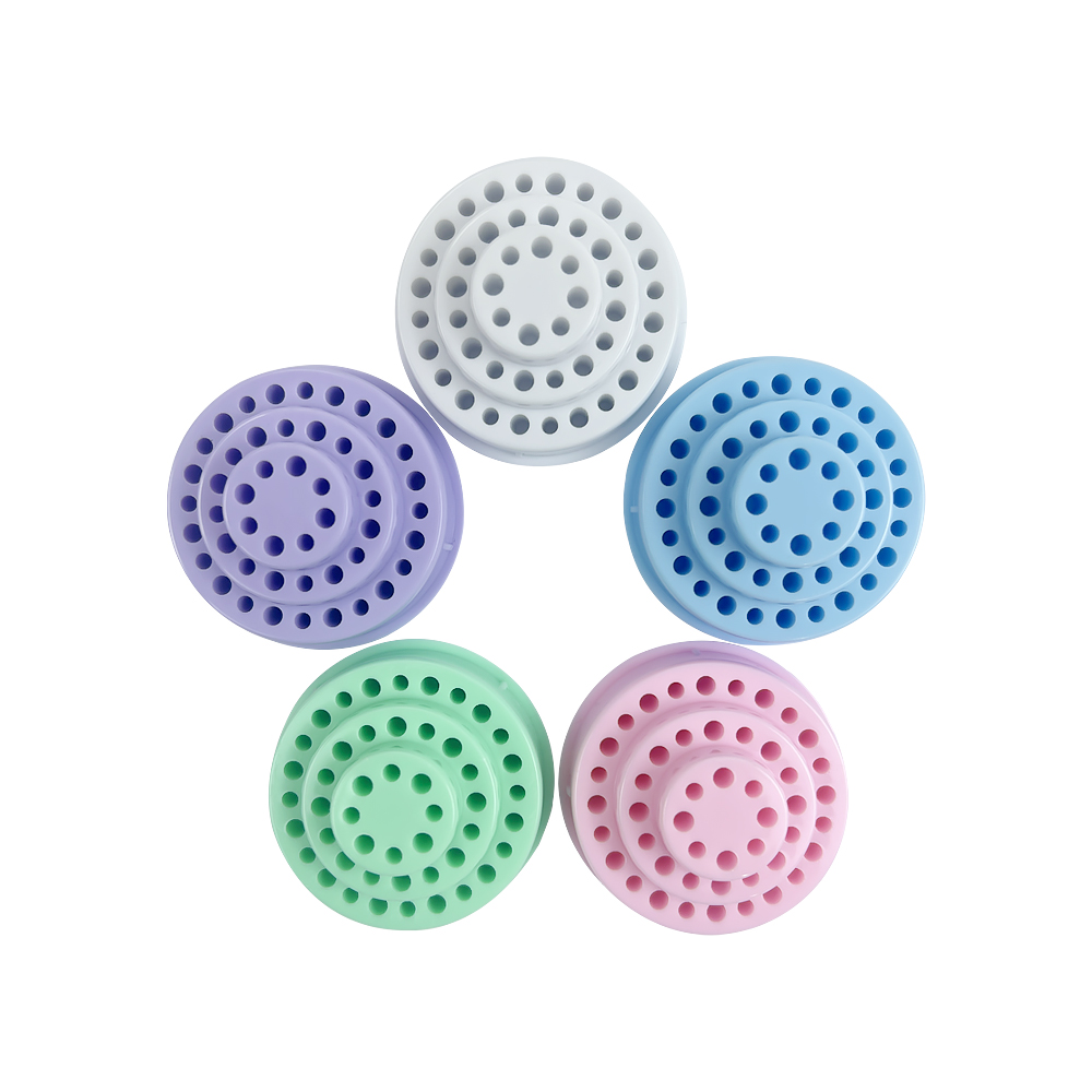 치과 Bur 상자 48 구멍 소독 상자 Burs 블록  - Teeth Whitening Gel For Trays 리뷰 및 가격
