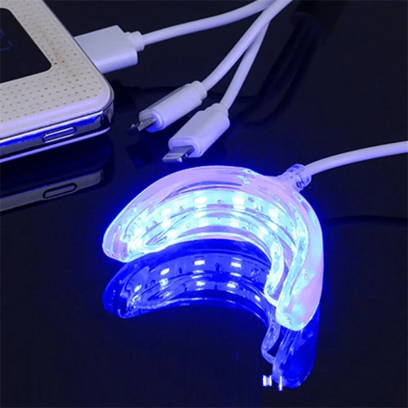 치아 미백 가속기 스마트 LED 블루 라이트 휴대용 U - Teeth Whitening Doctor 리뷰 및 가격